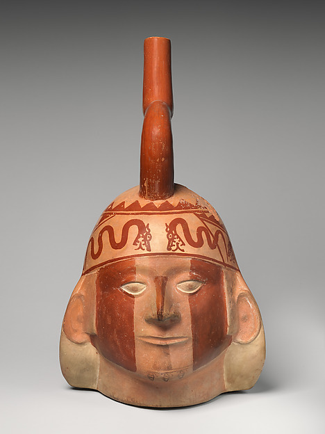 Portrait Head Bottle — Unknown artist