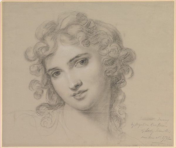 Portrait of Emma Hamilton — Angelica Kauffmann