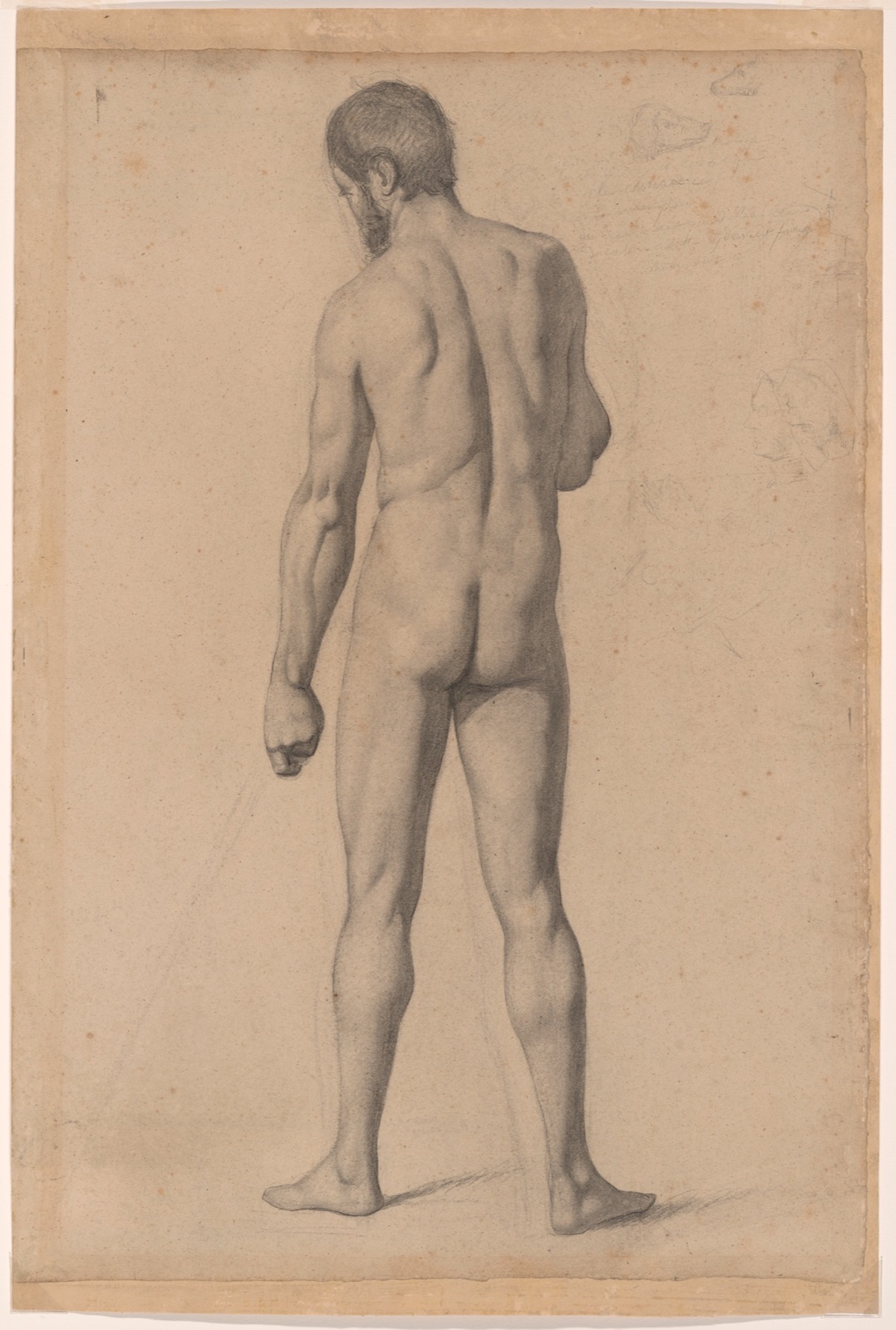Academic Nude, Seen from the Back — Paul Cézanne