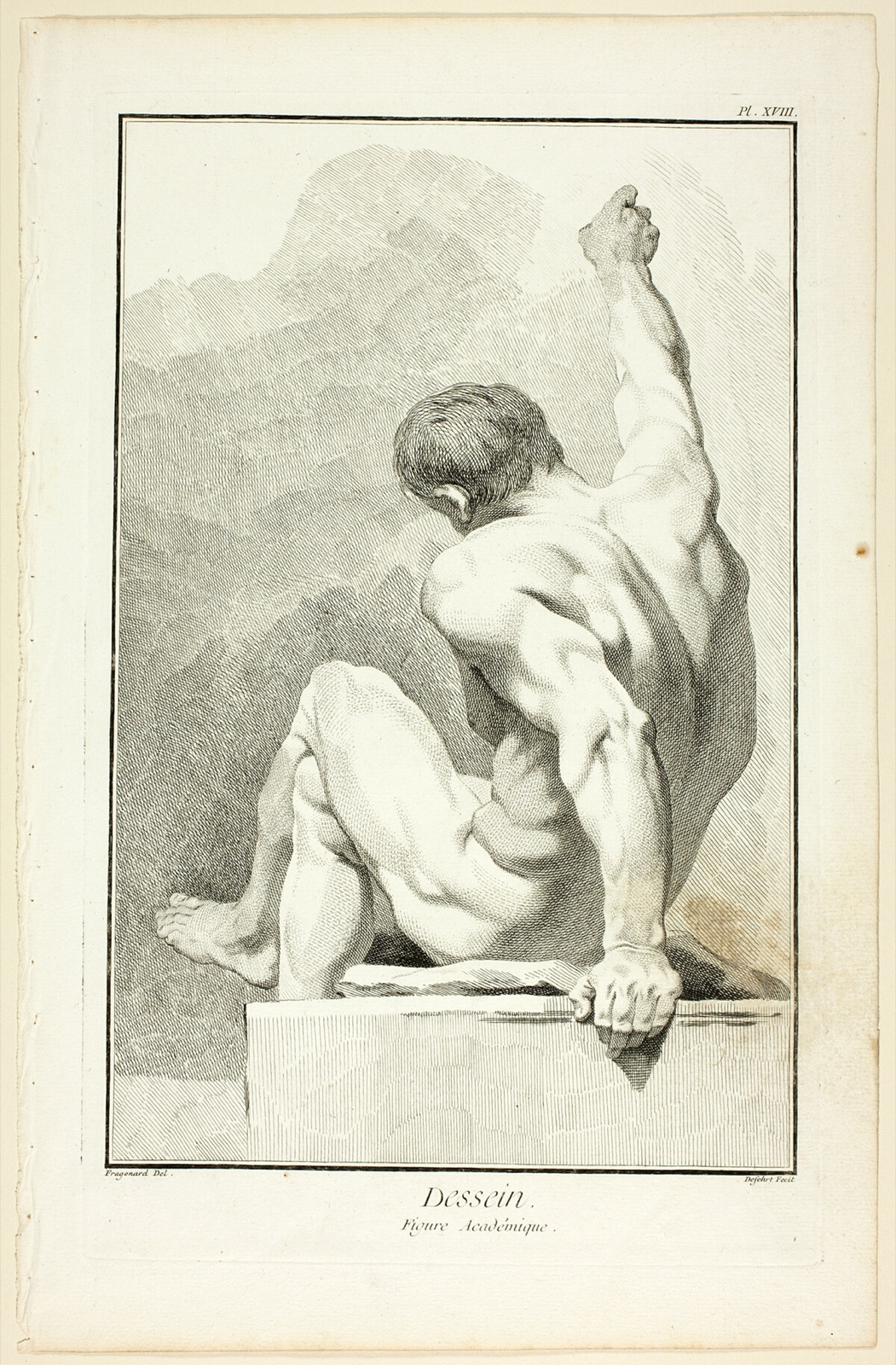 Design: Academic Figure, from Encyclopédie — A. J. Defehrt