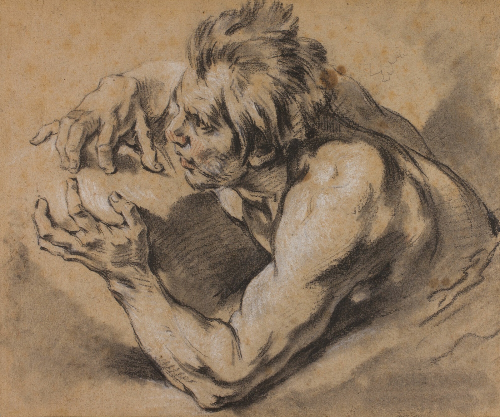 Study of a Triton — François Boucher