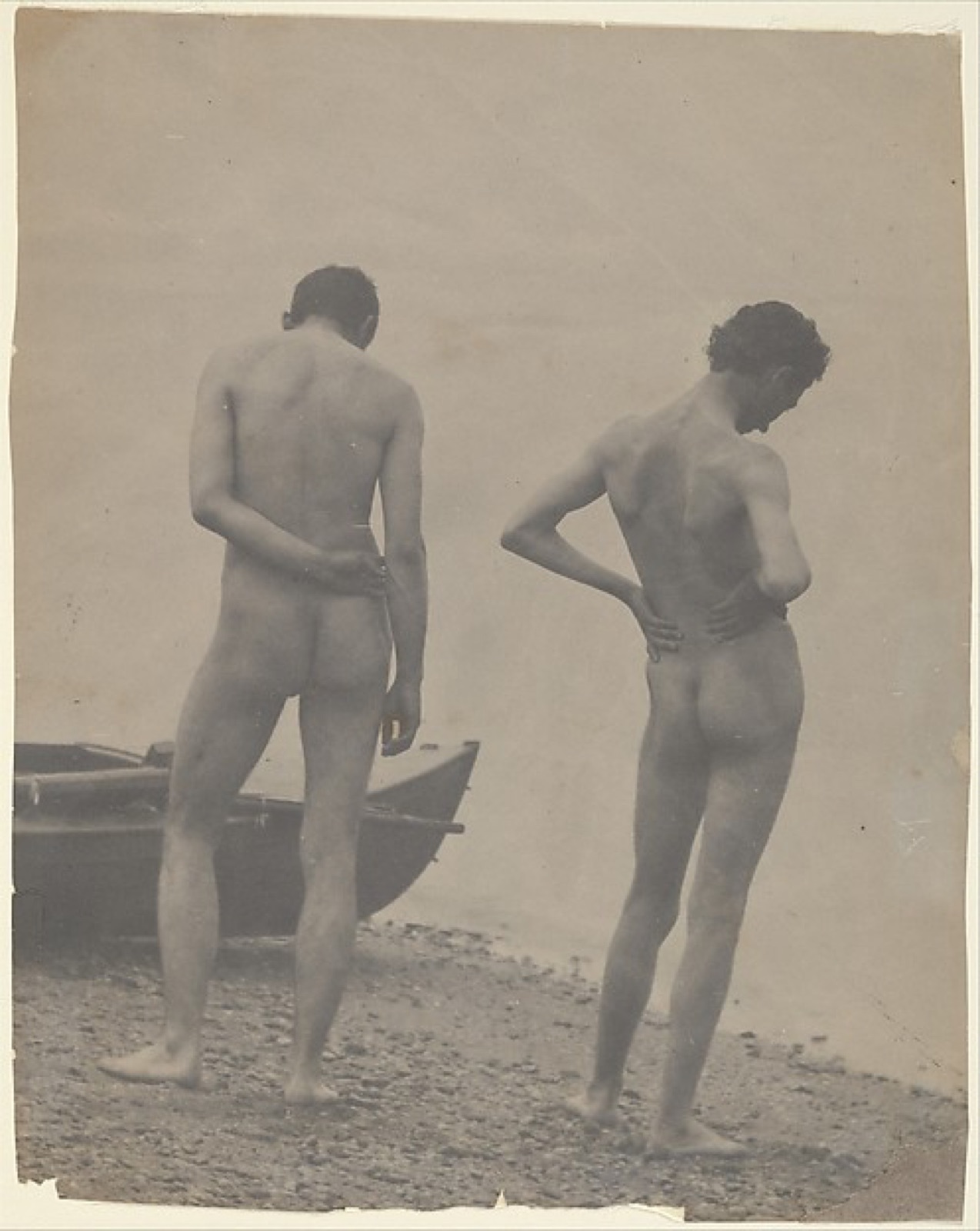 [Thomas Eakins and John Laurie Wallace on a Beach] — Thomas Eakins