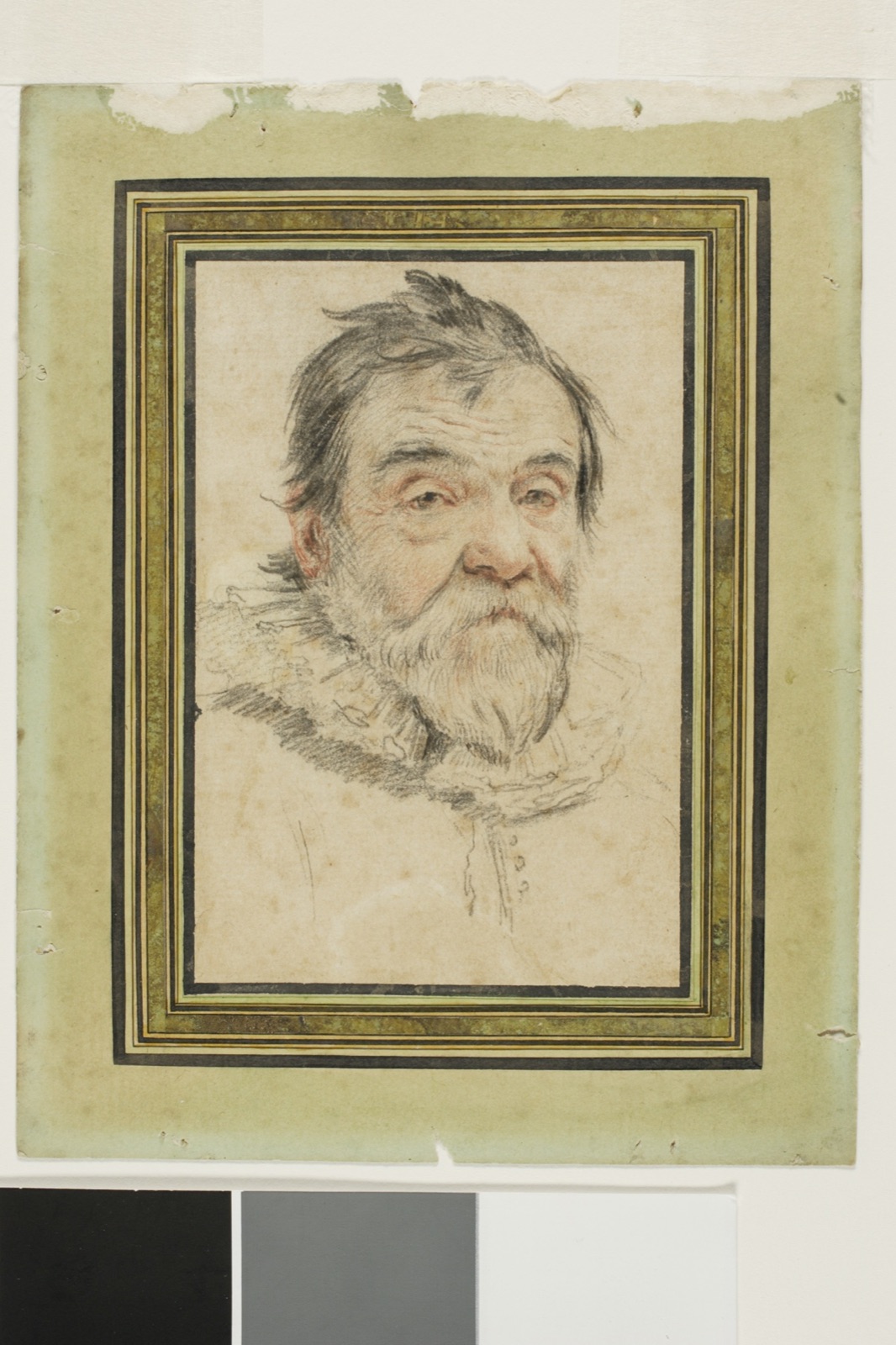 Portrait of a Bearded Old Man — Attributed to Claude Mellan