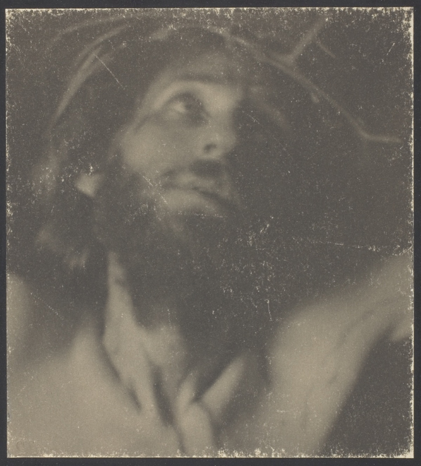 Study of Head of Christ — F. Holland Day