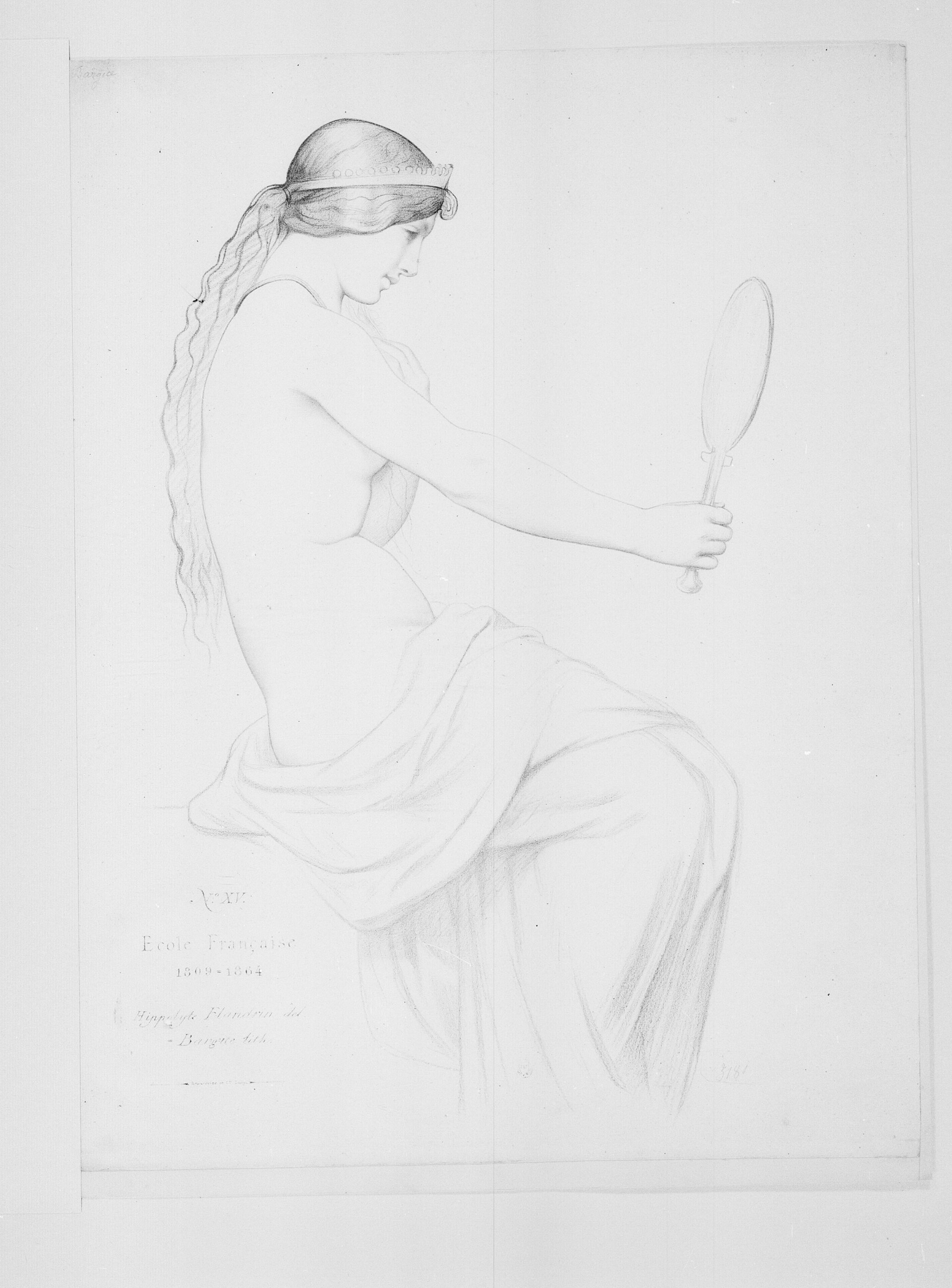 Cours de dessin - estampe - (Charles Bargue) ; (avec le concours de Jean-Léon Gérôme) — Charles Bargue