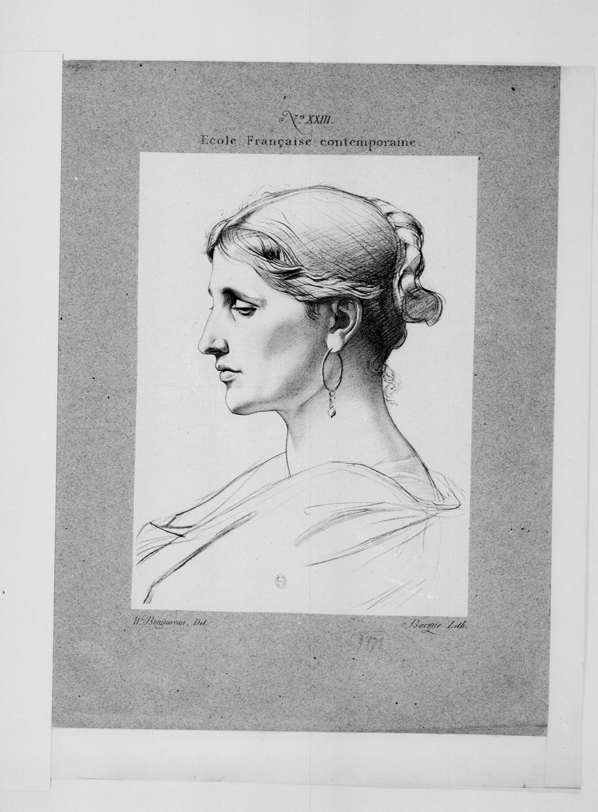 Cours de dessin - estampe - (Charles Bargue) ; (avec le concours de Jean-Léon Gérôme) — Charles Bargue