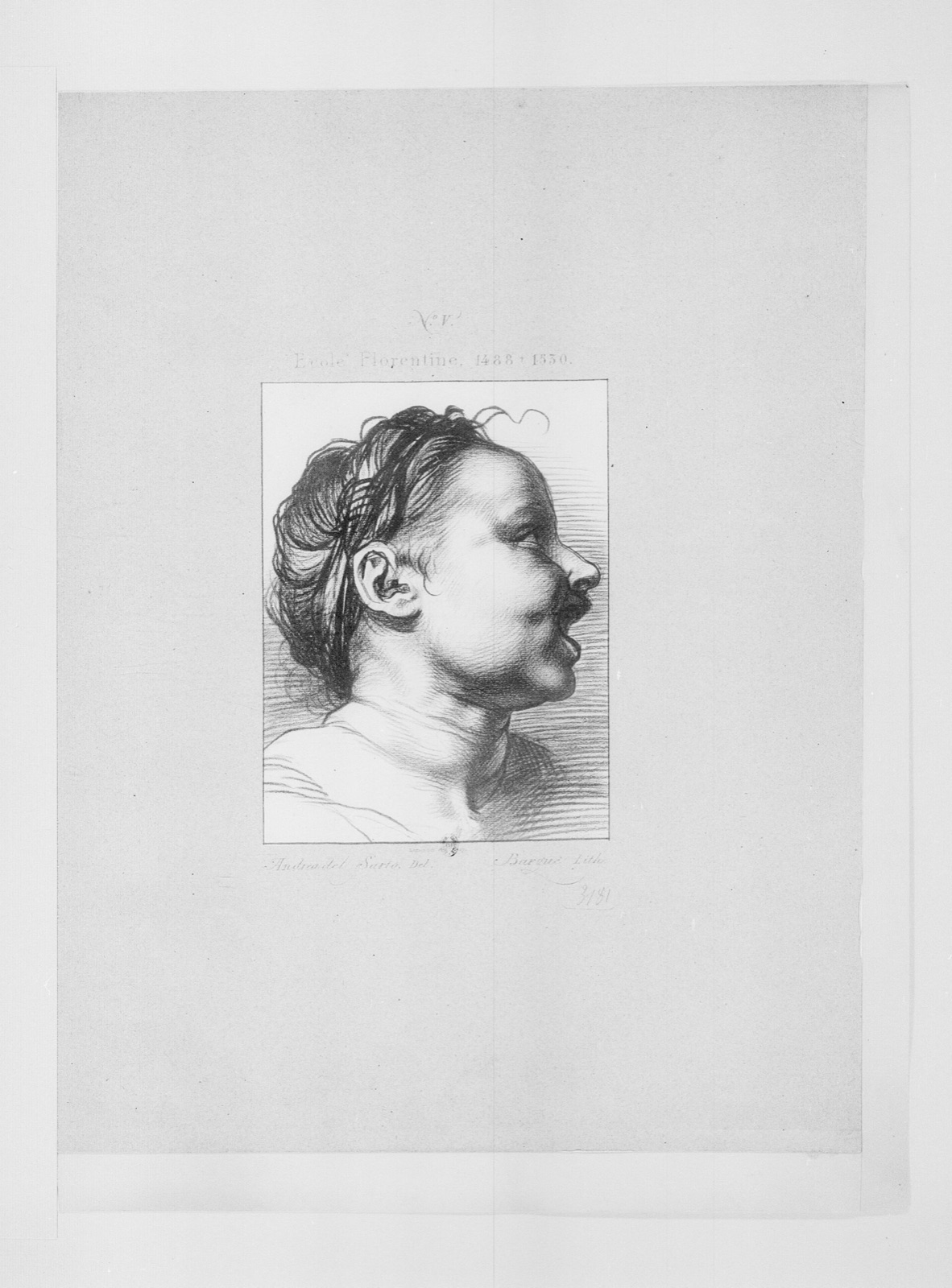 Cours de dessin - estampe - (Charles Bargue) ; (avec le concours de Jean-Léon Gérôme) — Charles Bargue