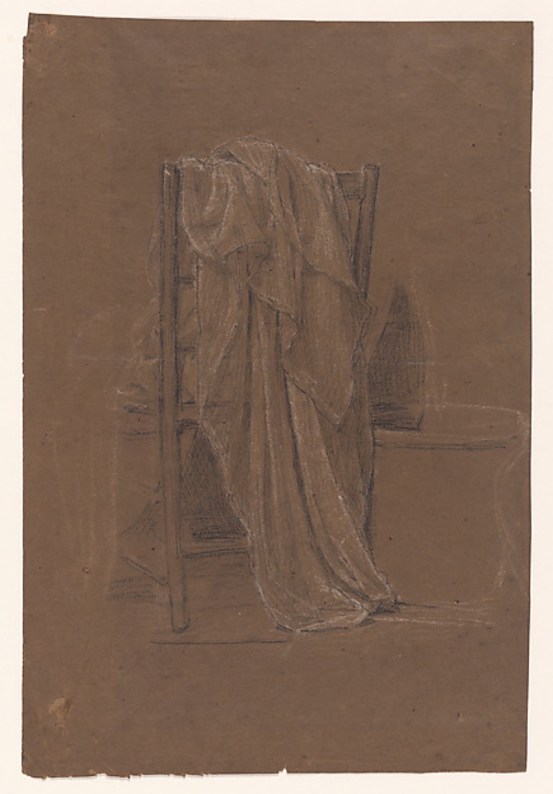 Drapery study for "A Venus" — Albert Joseph Moore