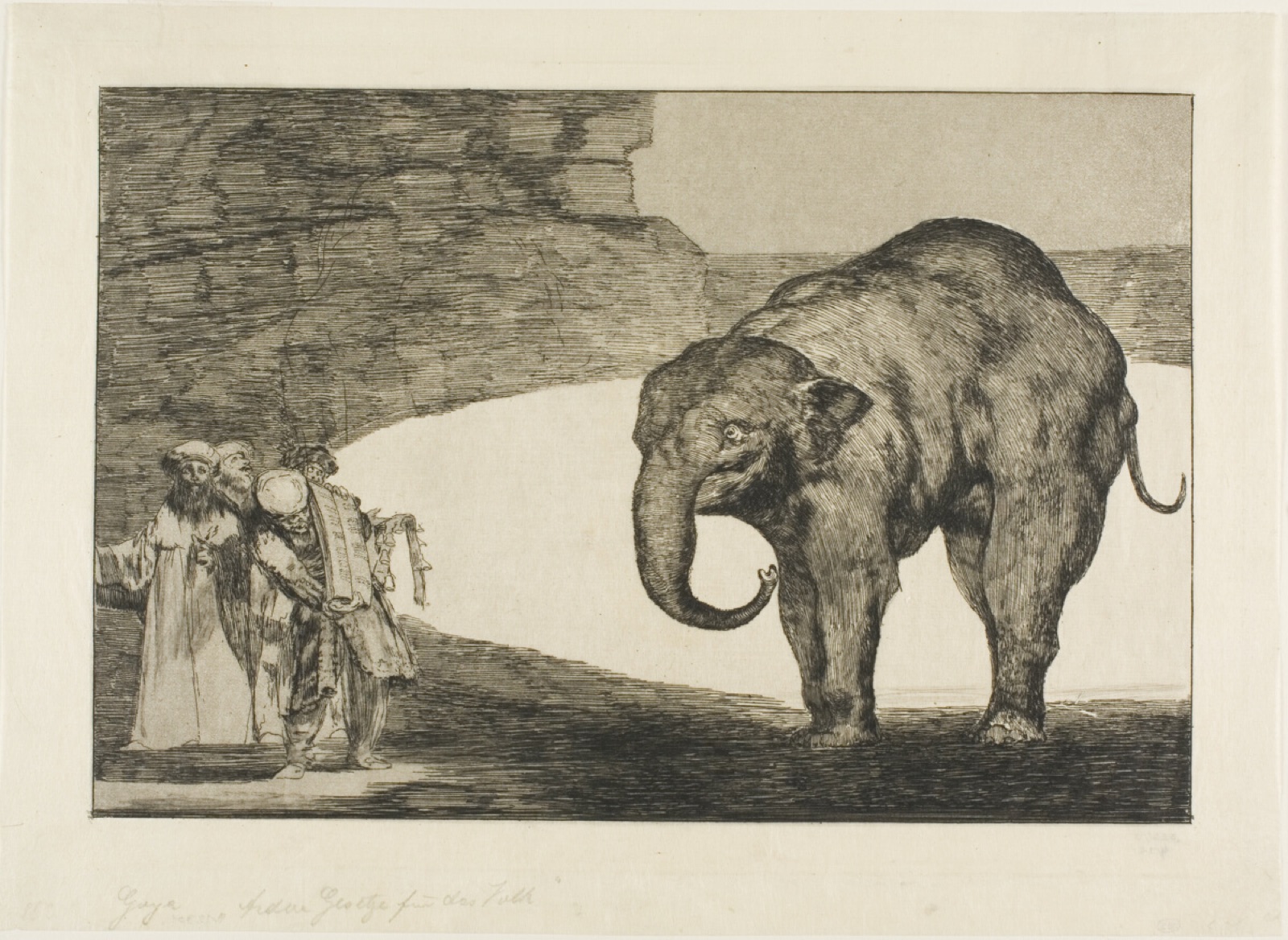Animal Folly, from Disparates — Francisco José de Goya y Lucientes