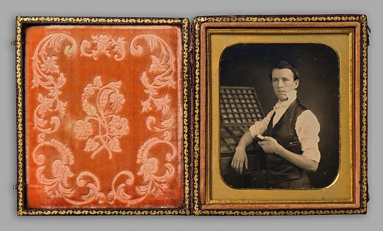 [Portrait of E.J. Odell, Typesetter] — Unknown artist