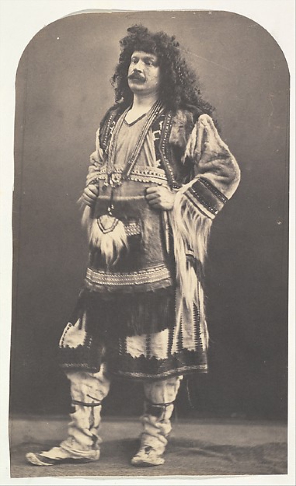 [Self-Portrait in Costume] — Nadar