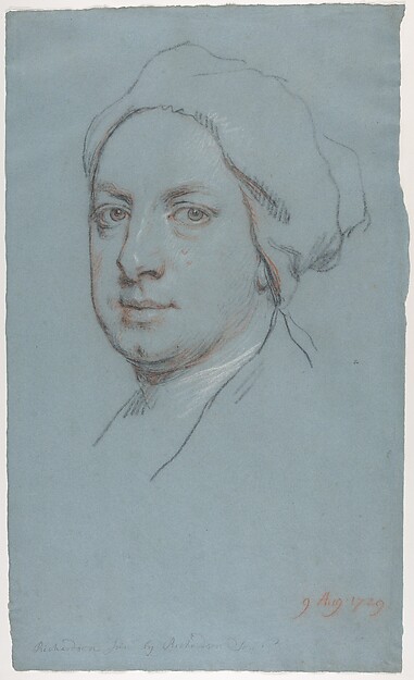 Portrait of Jonathan Richardson, Jr., the artist's son — Jonathan Richardson Sr