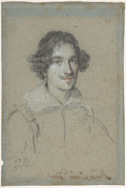 Portrait of Giovanni Battista Rossa — Ottavio Leoni