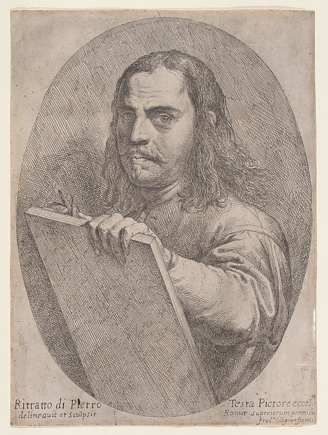 Self-Portrait — Pietro Testa