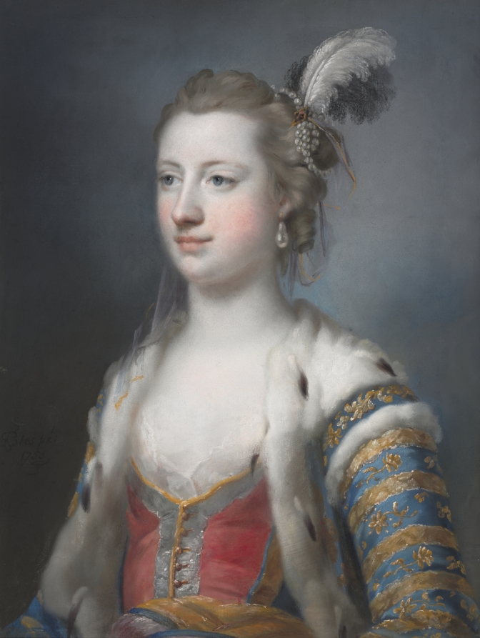 The Right Honorable Lady Mary Radcliffe (1732-98), Wife of Francis Eyre, Esq. — Francis Cotes