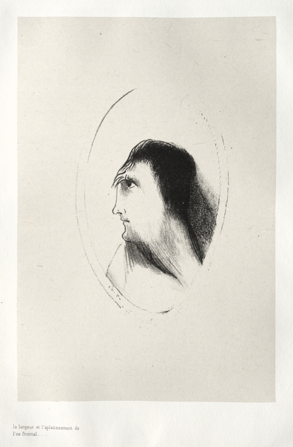 The Breadth and Flatness of the Frontal Bone — Odilon Redon