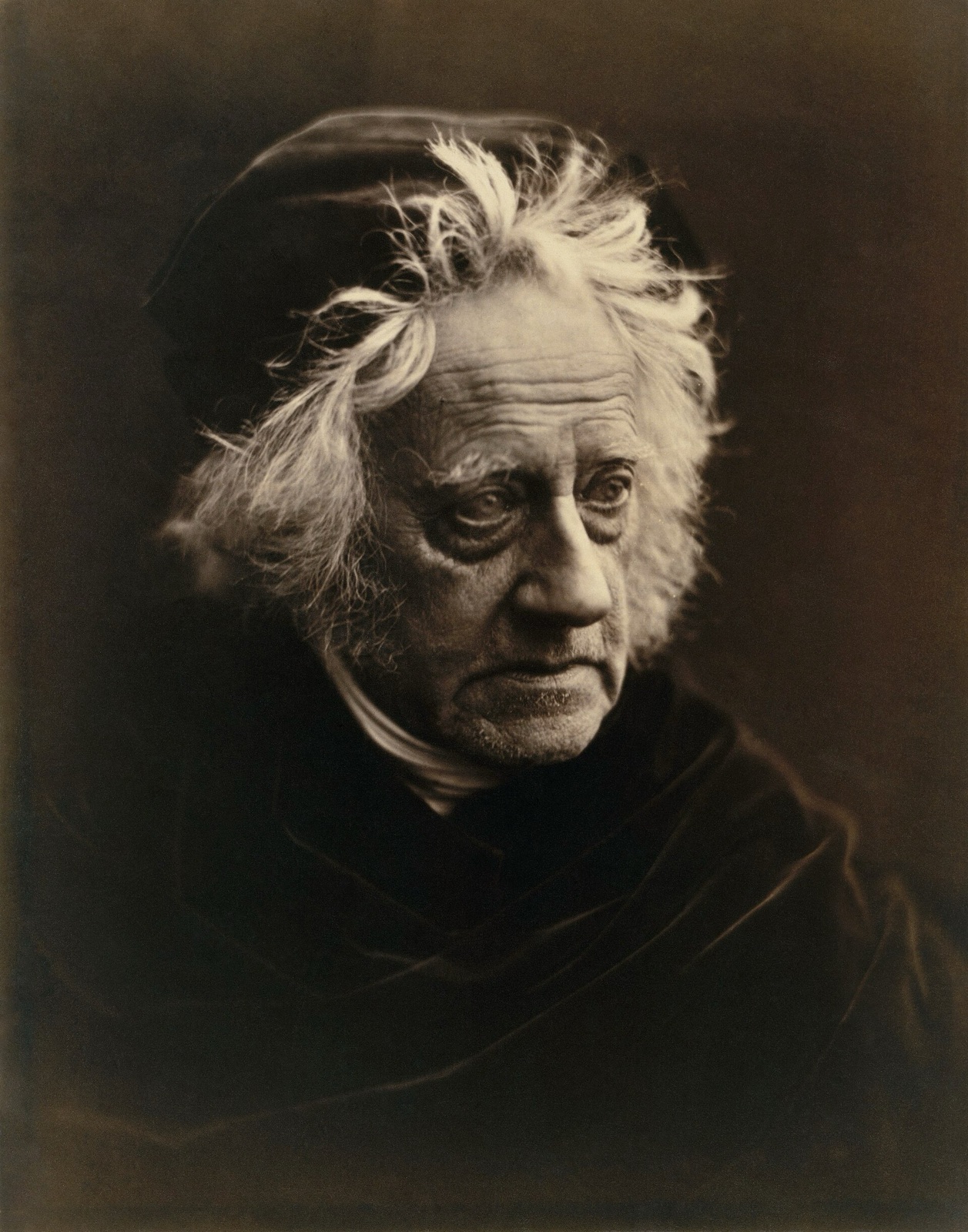 Julia Margaret Cameron - John Herschel (Metropolitan Museum of Art copy, restored) levels — Julia Margaret Cameron / Adam Cuerden