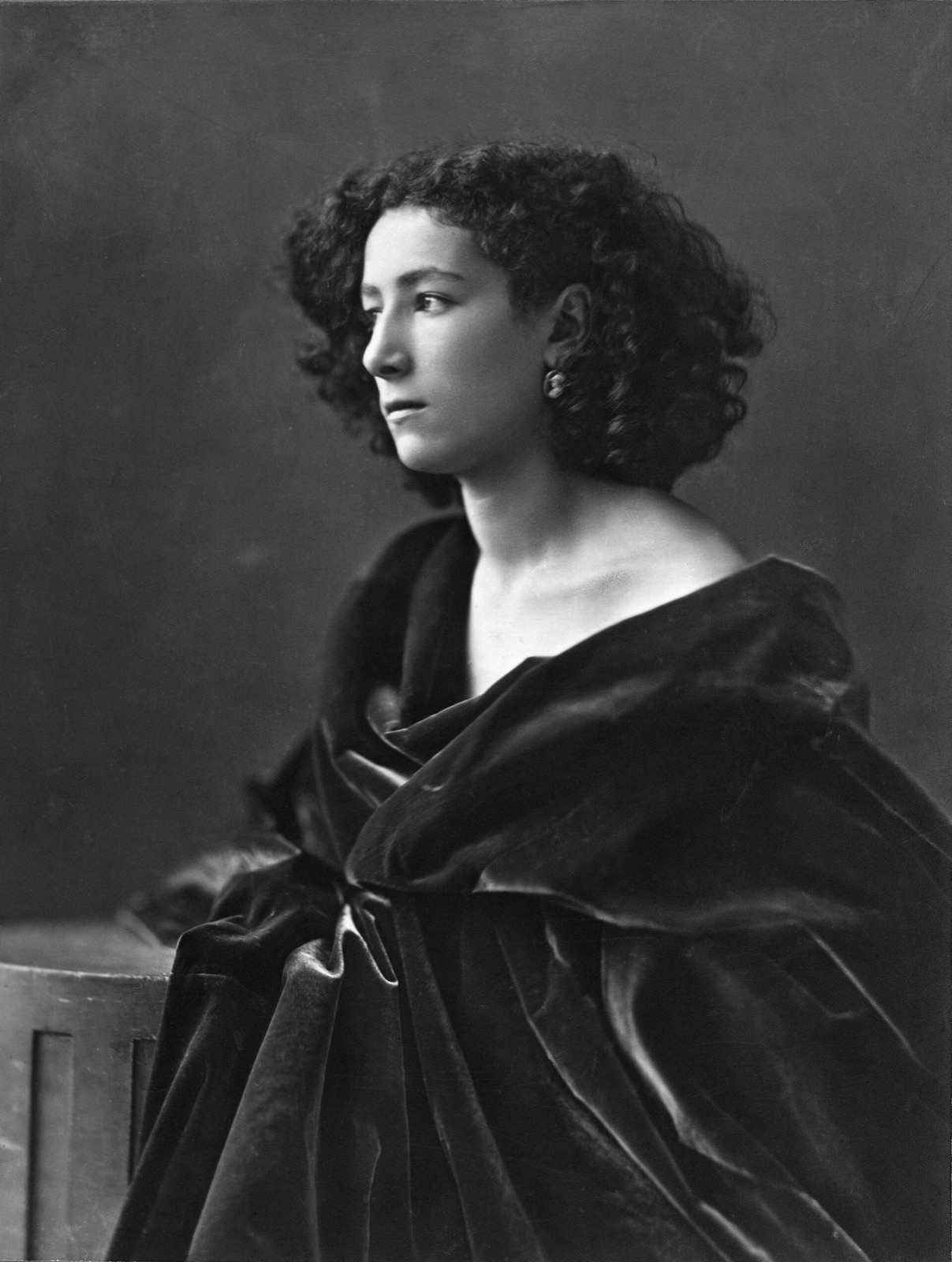 Sarah Bernhardt, par Nadar, 1864 — Nadar