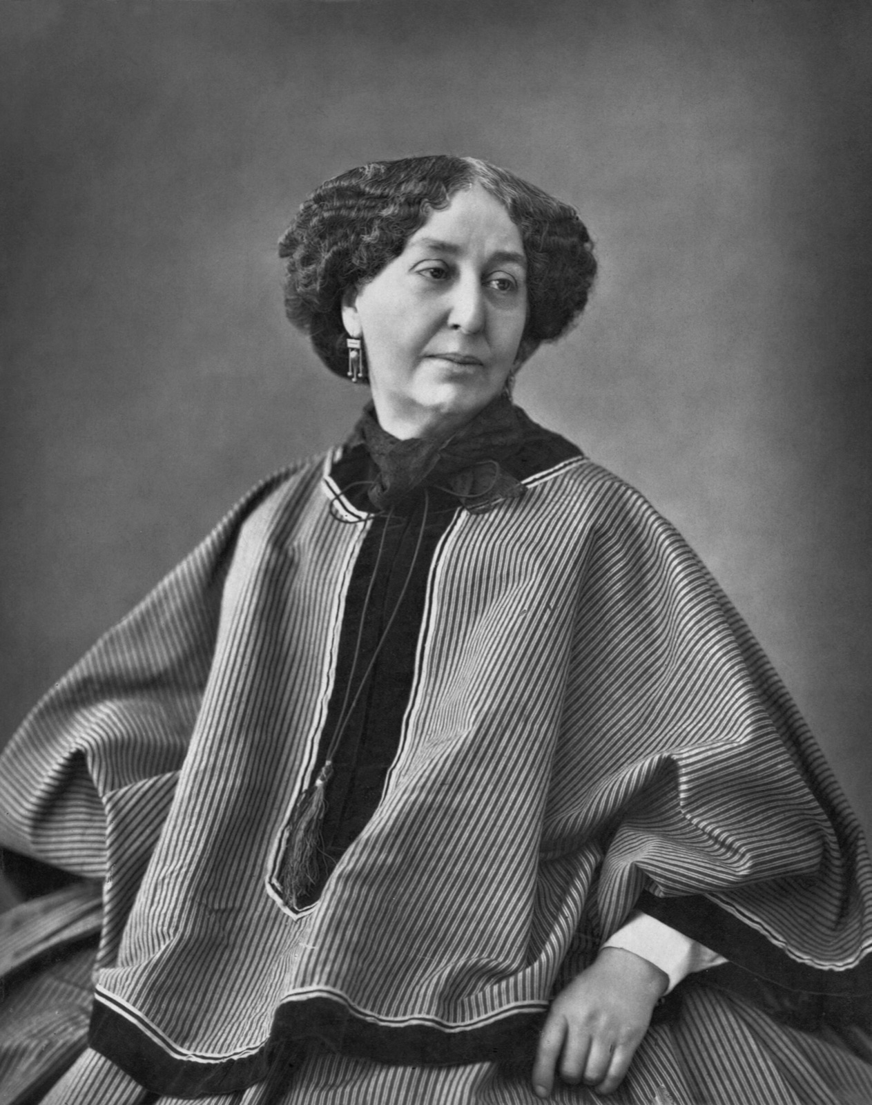 George Sand by Nadar, 1864 — Nadar