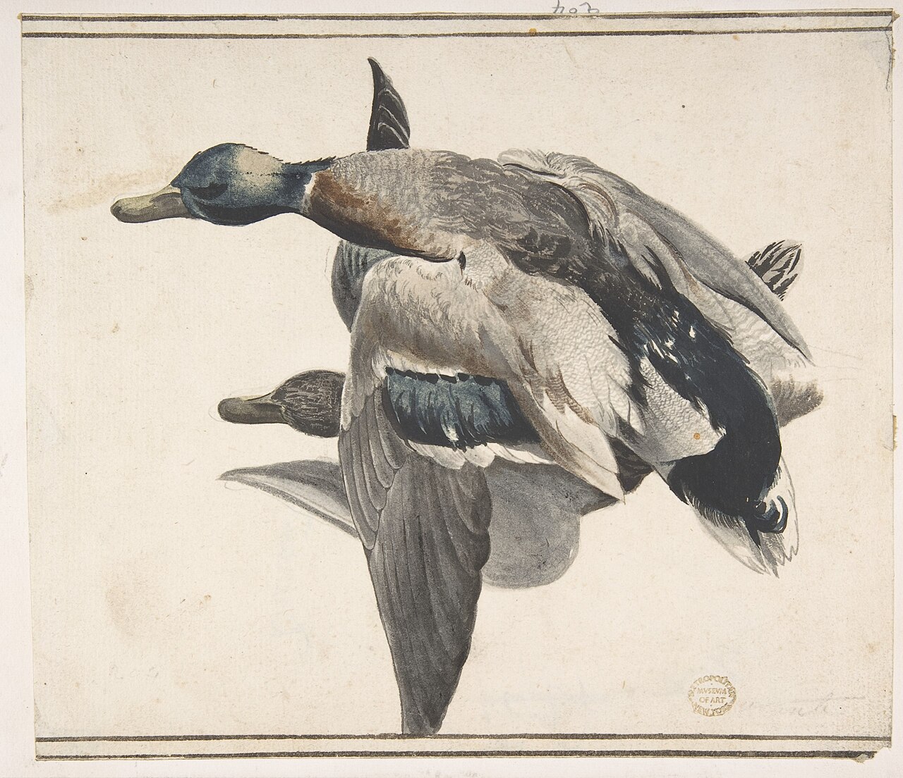 Two Dead Ducks. MET DP809441 — Giorgio Duranti