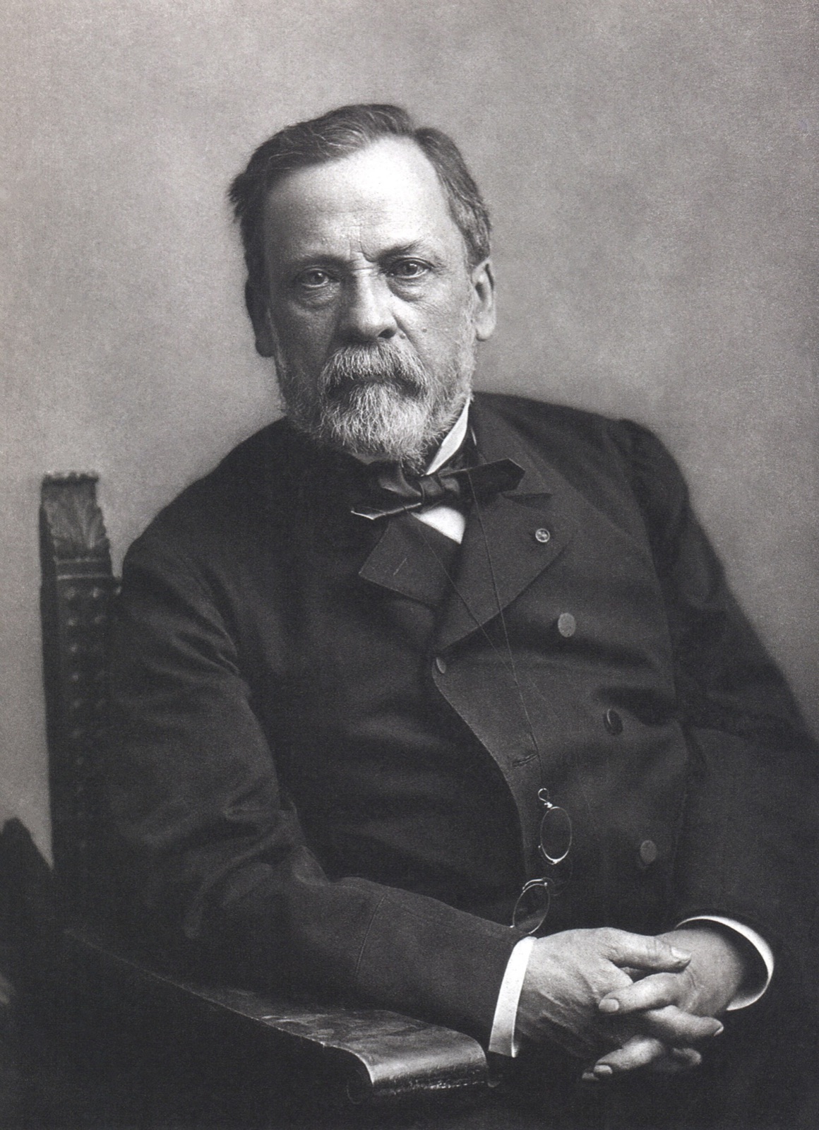 Louis Pasteur, foto av Paul Nadar, Crisco edit — Paul Nadar