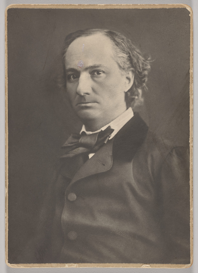 Portrait of Baudelaire — Nadar