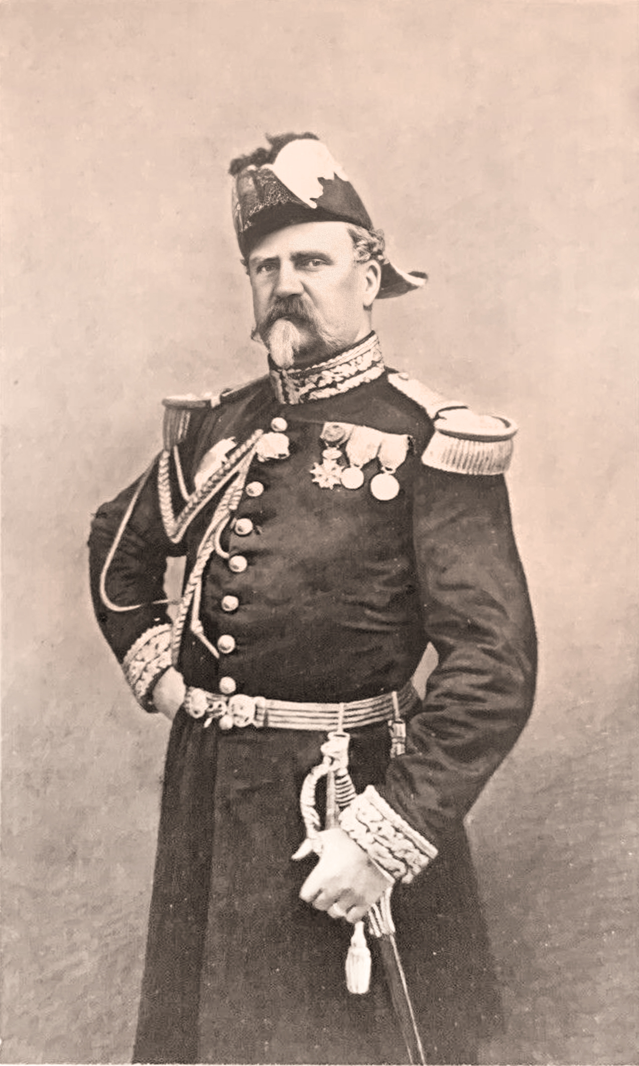 Général Fleury - Corps de Spahis — Eugène Disdéri