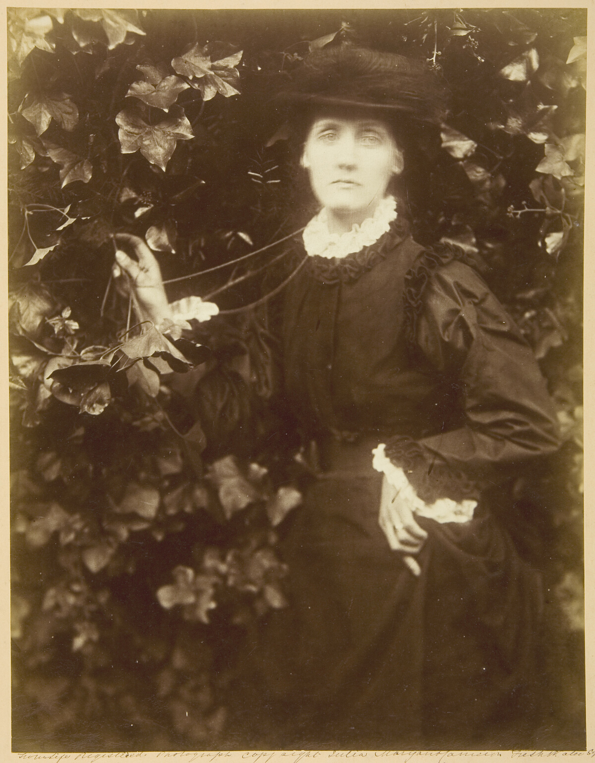 Mrs. Herbert Duckworth ("She Walks in Beauty") — Julia Margaret Cameron