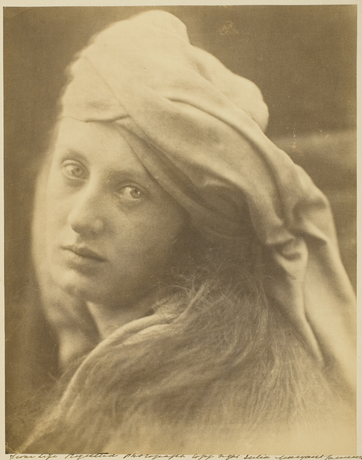A Study of the Beatrice Cenci — Julia Margaret Cameron
