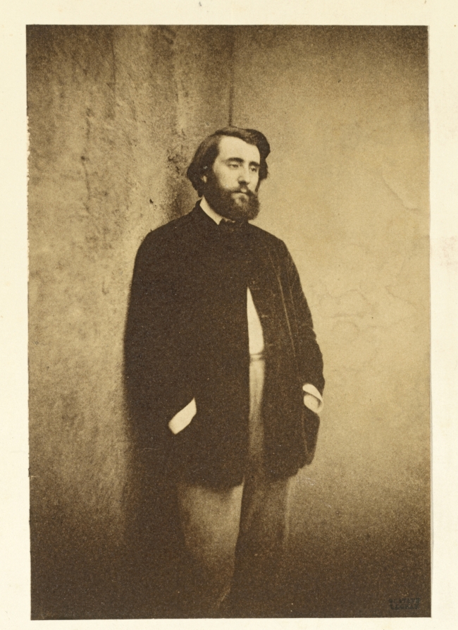 Portrait of Edmond Cottinet (1824-1895) — Gustave Le Gray