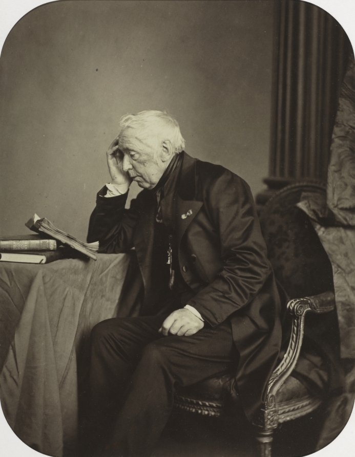 Unknown Male Sitter — Antoine-Samuel Adam-Salomon