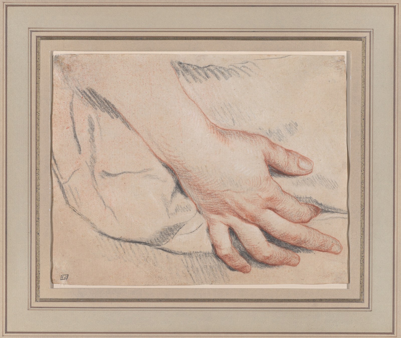 Study of a Hand — Jean-Baptiste Greuze