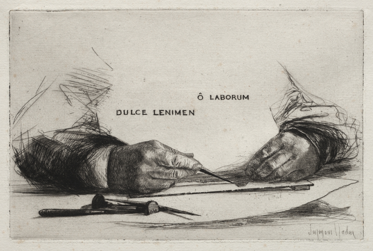Hands Etching — Francis Seymour Haden