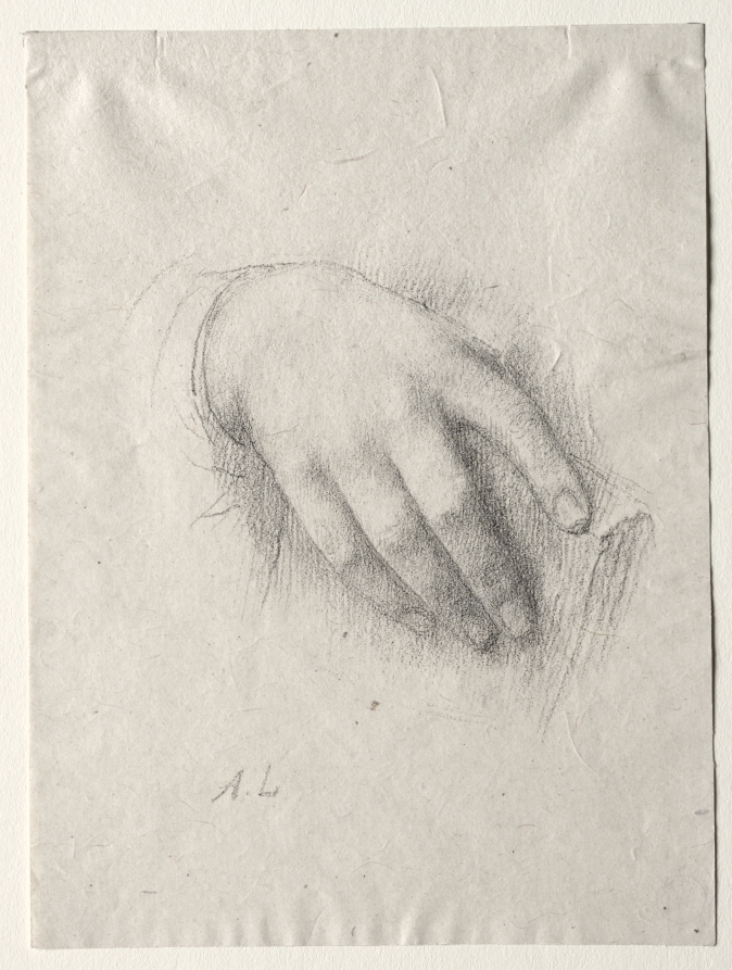 Study of Hands — Alphonse Legros