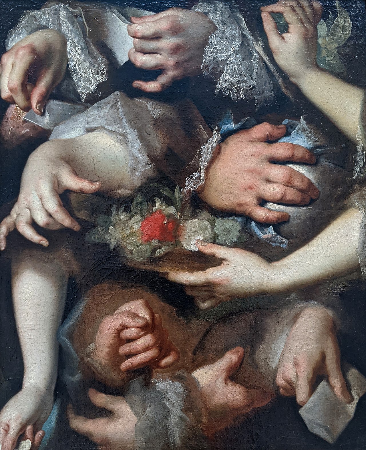 Études de mains - Nicolas de Largillière - Musée des Beaux-Arts d'Alger - dépôt Musée du Louvre Peintures DL 1970 11 — Nicolas de Largillière