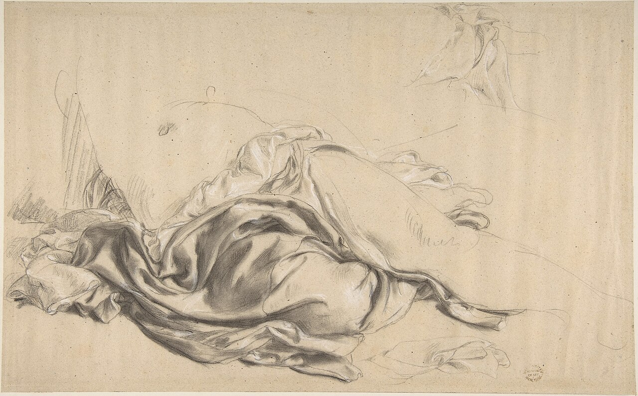 Study in Draperies MET DP804718 — Frederic Leighton