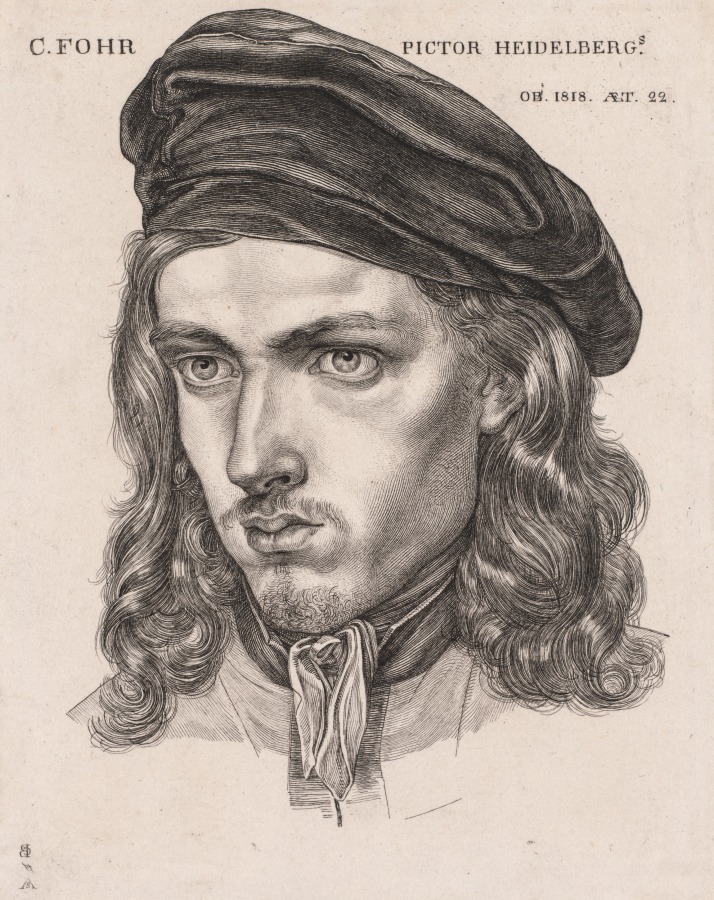 Portrait of Carl Philipp Fohr — Samuel Amsler