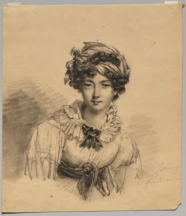 Portrait of the Artist's Daughter — Martin Drölling