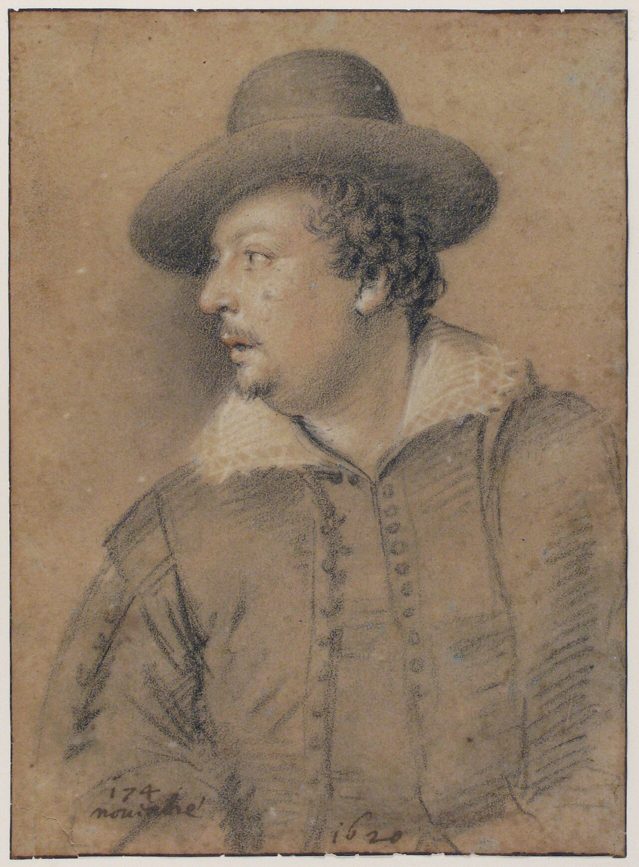 Portrait of Tommaso Salini (ca. 1578-1630) MET 54.612.1 — Ottavio Leoni / Tommaso Salini