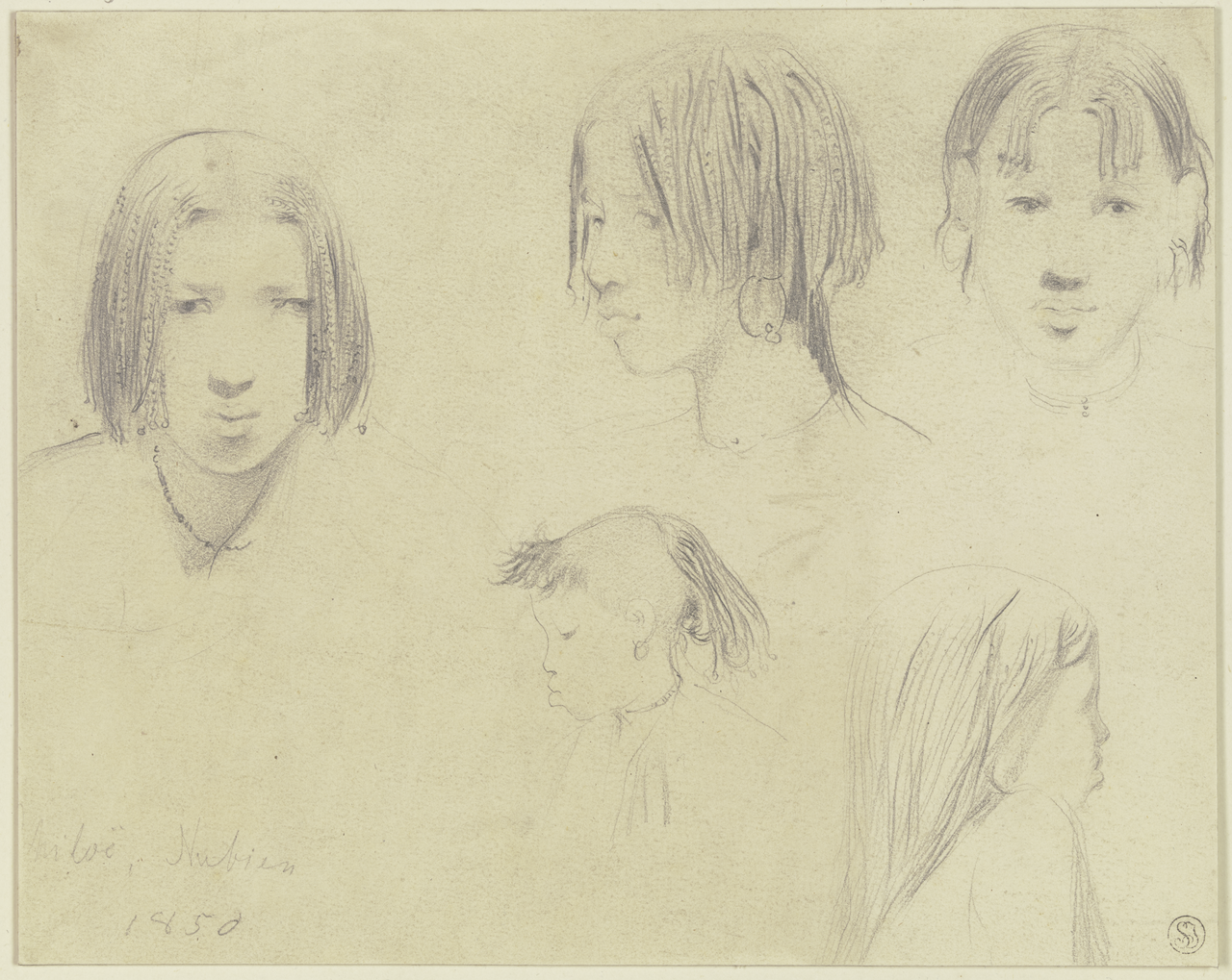 Head study (Nubia) (SM 6984z) — Wilhelm Gentz