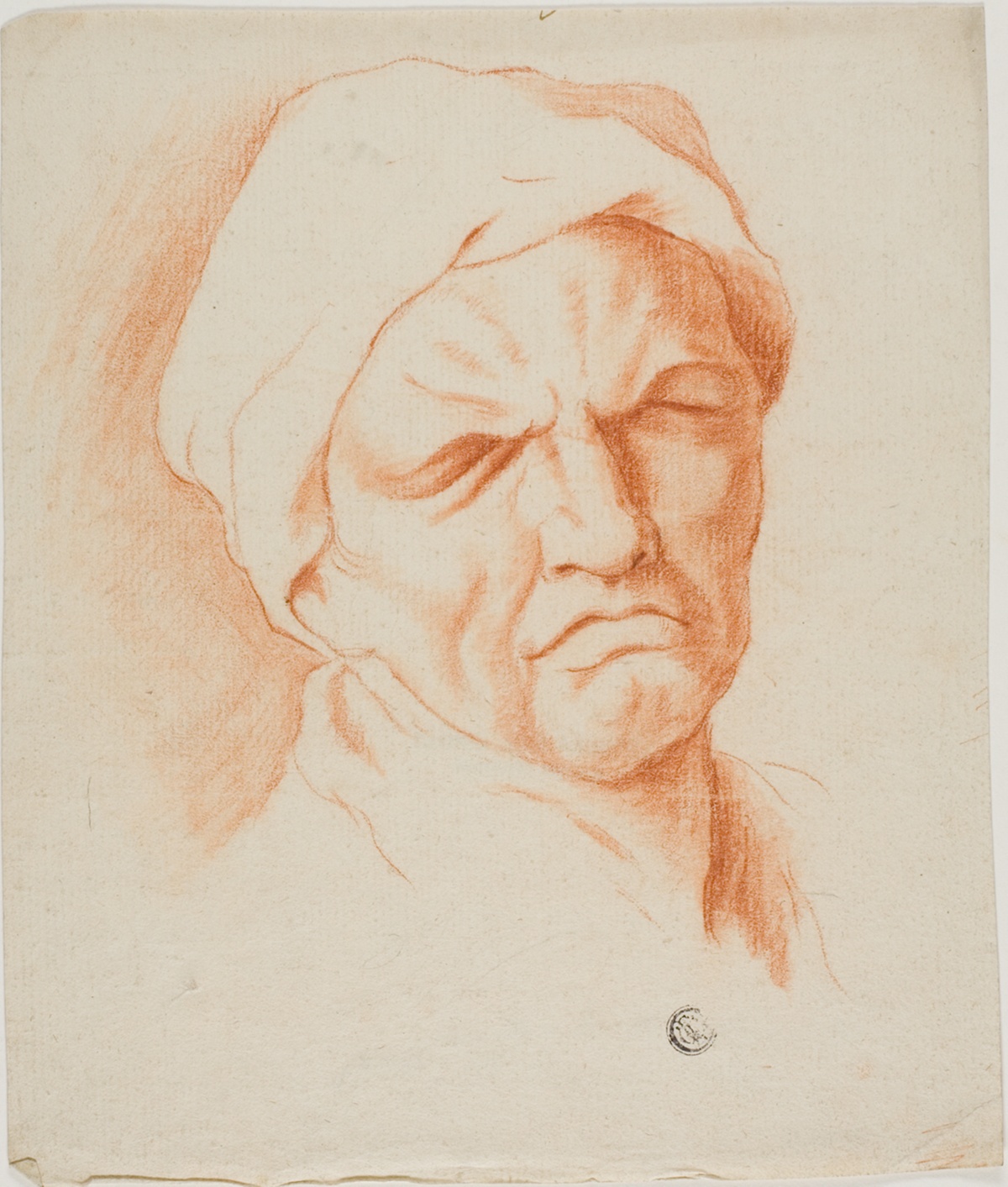 Head of an Old Man — Charles Le Brun