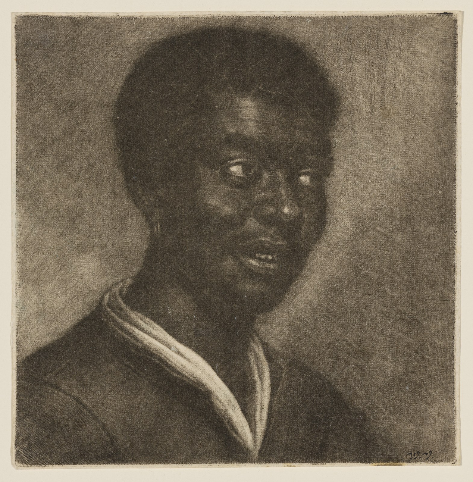 Head of a Black Man — Wallerant Vaillant