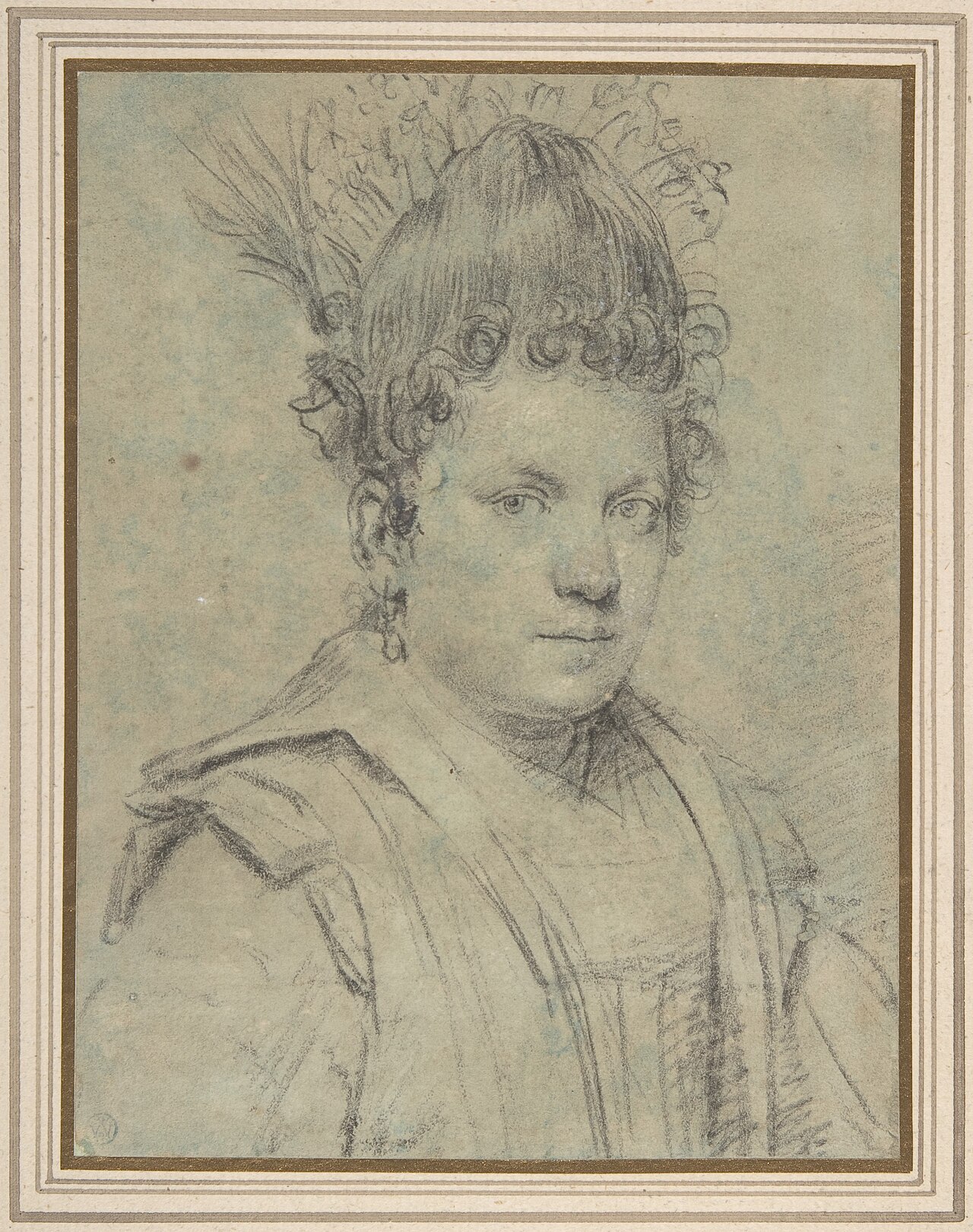 Portrait of a Woman. MET DP810245 — Ottavio Leoni