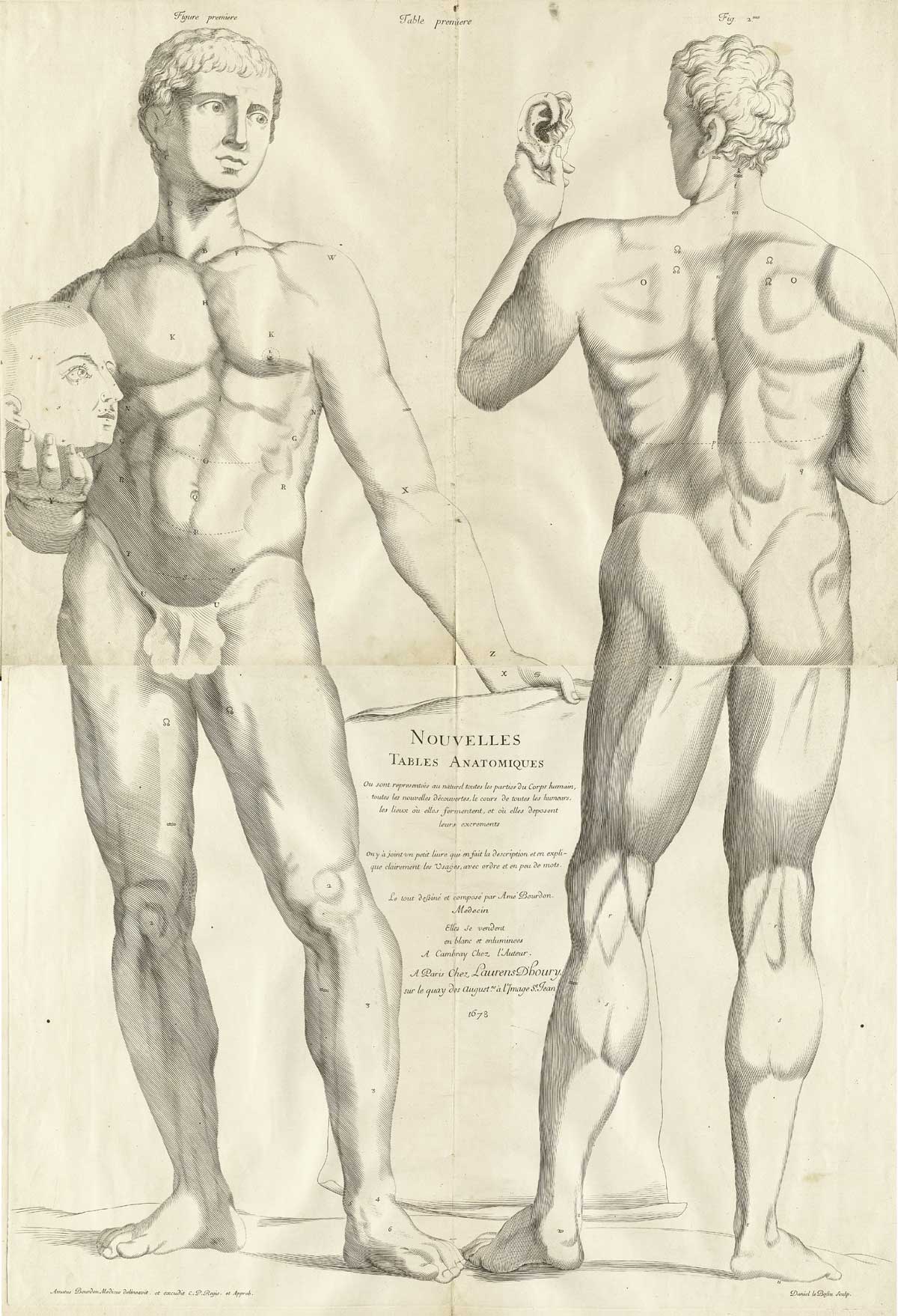 Bourdon Nouvelles tables 1678 01 full — Amé Bourdon, Daniel Le Bossu / Scan by NLM