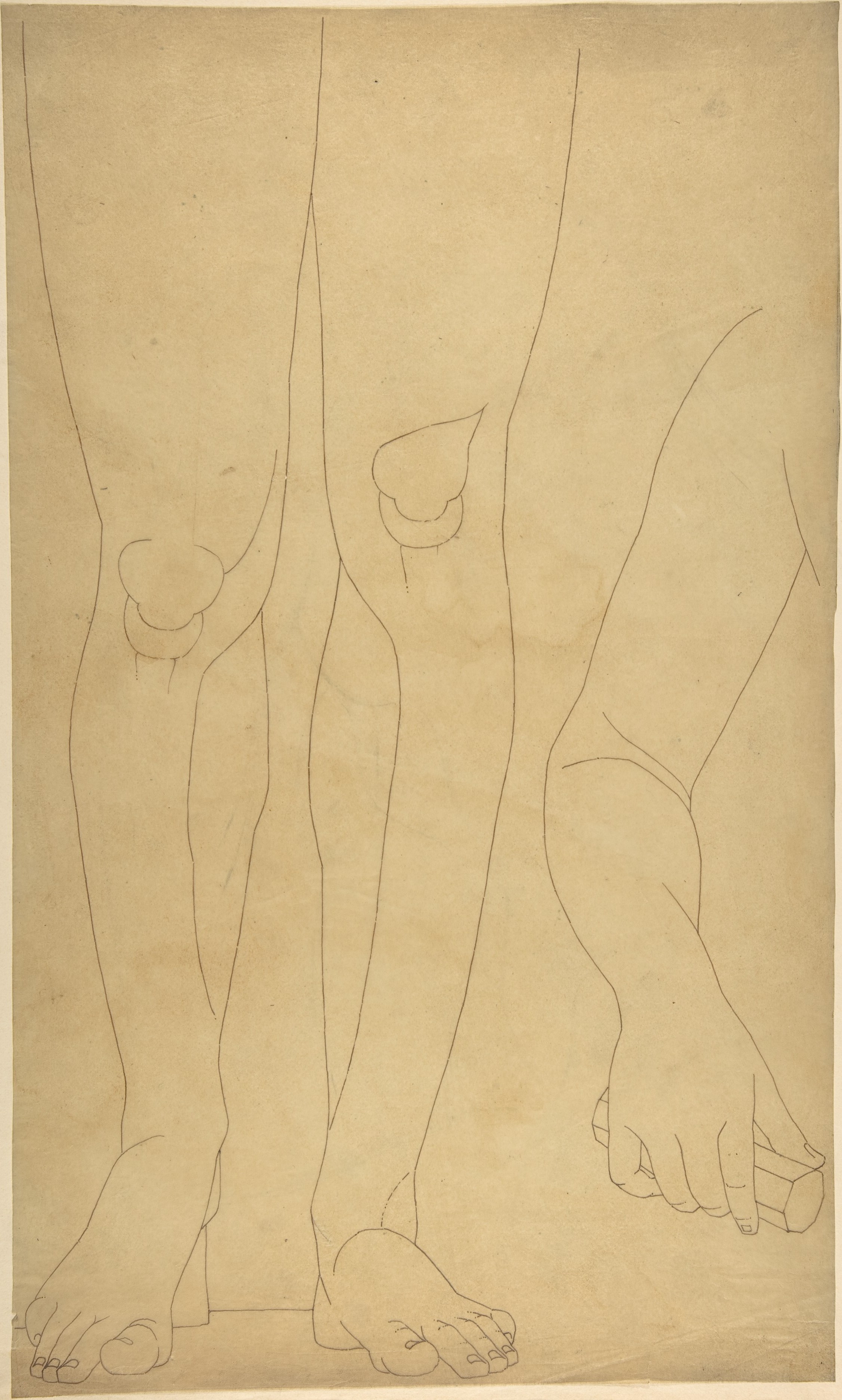 [PIEDI] Study of Lower Legs and an Arm — William Pitts