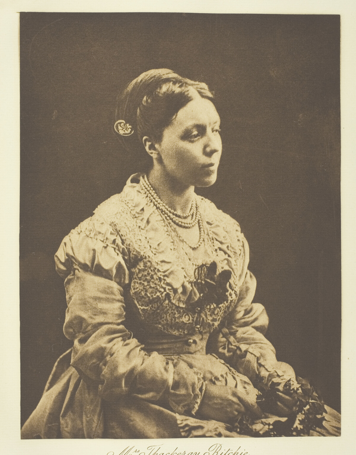 Mrs. Thackeray Ritchie — Julia Margaret Cameron