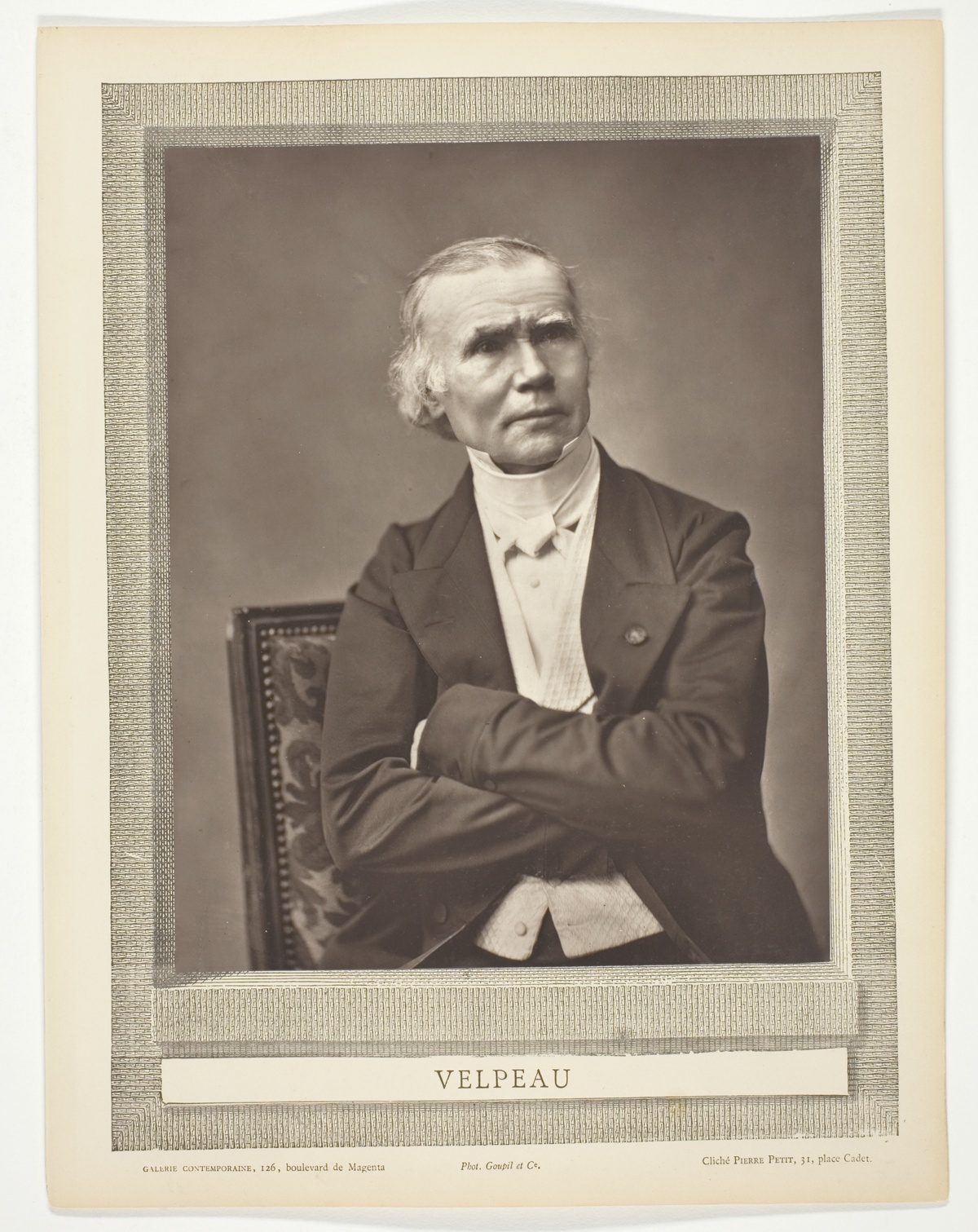 Alfred-Armand-Louise-Marie Velpeau (French surgeon and anatomist, 1795-1867) — Pierre Petit