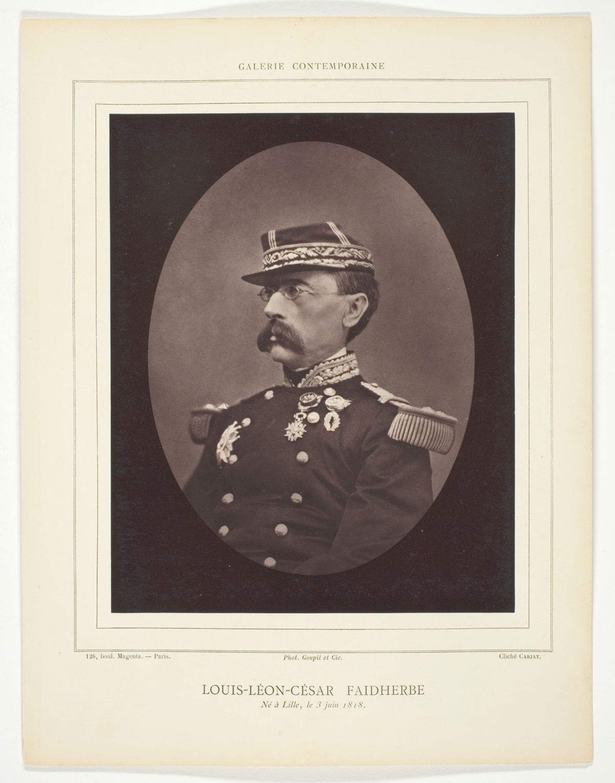 Louis-Léon-César Faidherbe — Etienne Carjat