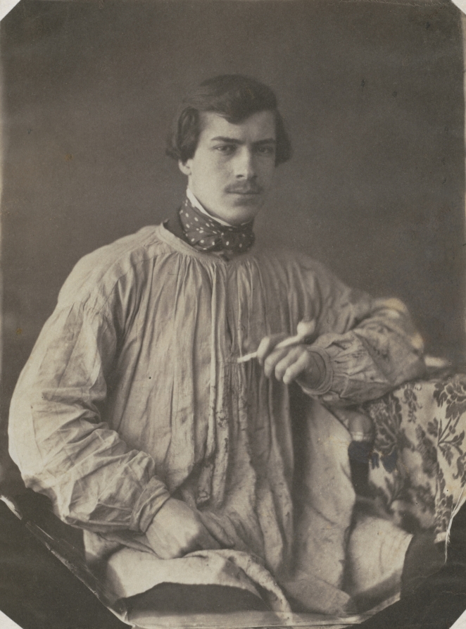 Artist (or Assistant) with Pipe — Frank Chauvassaignes
