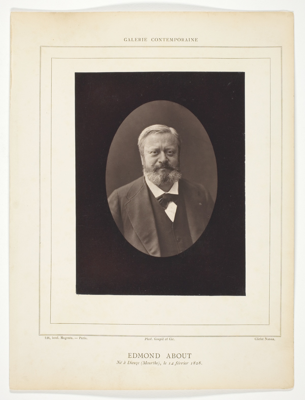 Edmond About — Nadar